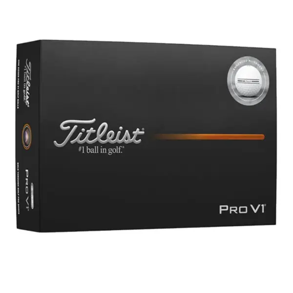 TITLEIST 2025 Pro V1 ลูกกอล์ฟ (แพ็ค 12 ลูก)