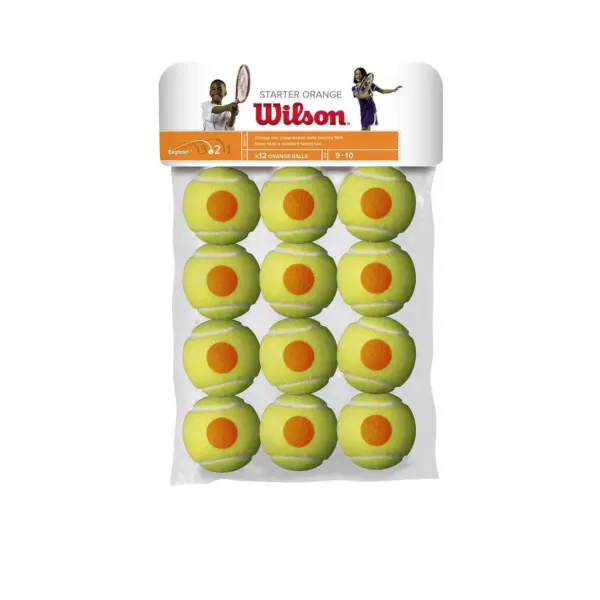 WILSON Starter Orange ลูกเทนนิส (แพ็ค 12 ลูก)